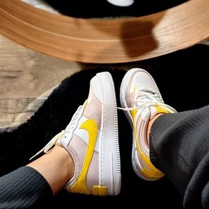 Nike air force 1 shadow in sunrise.